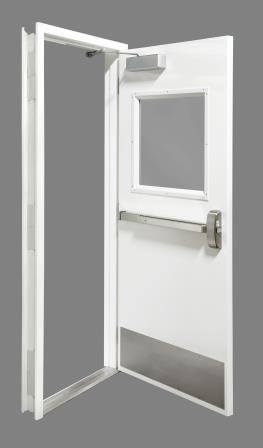 JAMOCOR® Non-Corrosive Fiberglass Architectural Style 1 3/4″ Swing Door