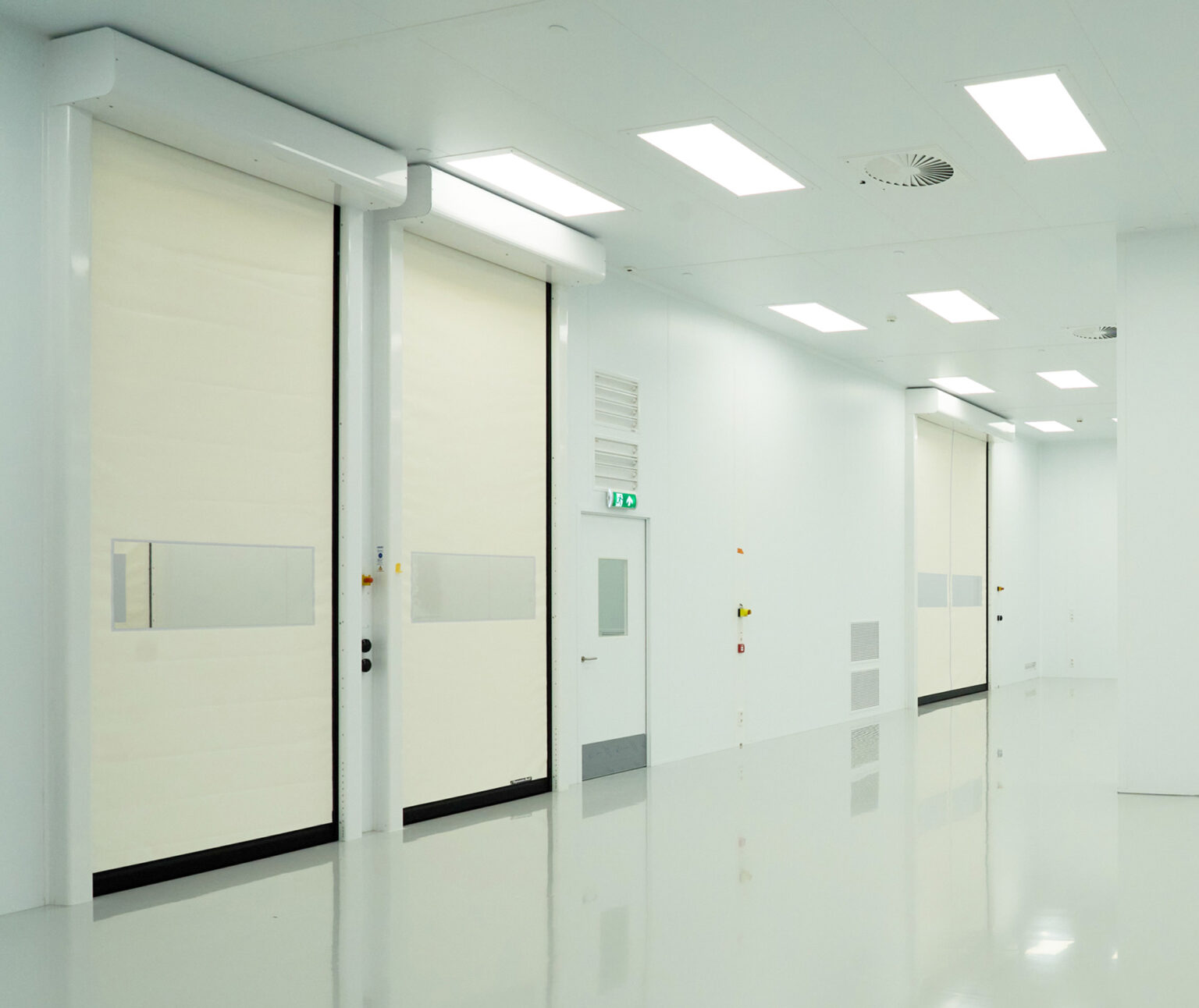 Rolling Into Tomorrow: High-Speed Roll-Up Cleanroom Doors - Jamison ...